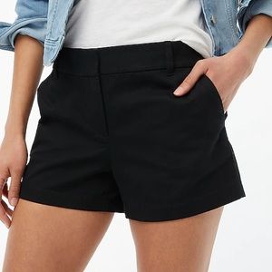 J. Crew Factory Black Chino Shorts. Size 4.